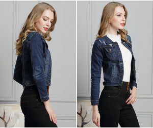 Women's Stretch Denim Jacket