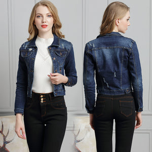 Women's Stretch Denim Jacket