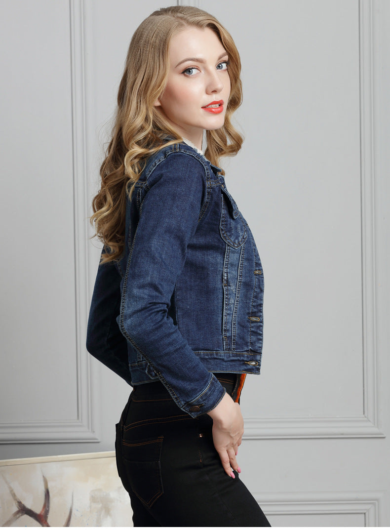 Women's Stretch Denim Jacket