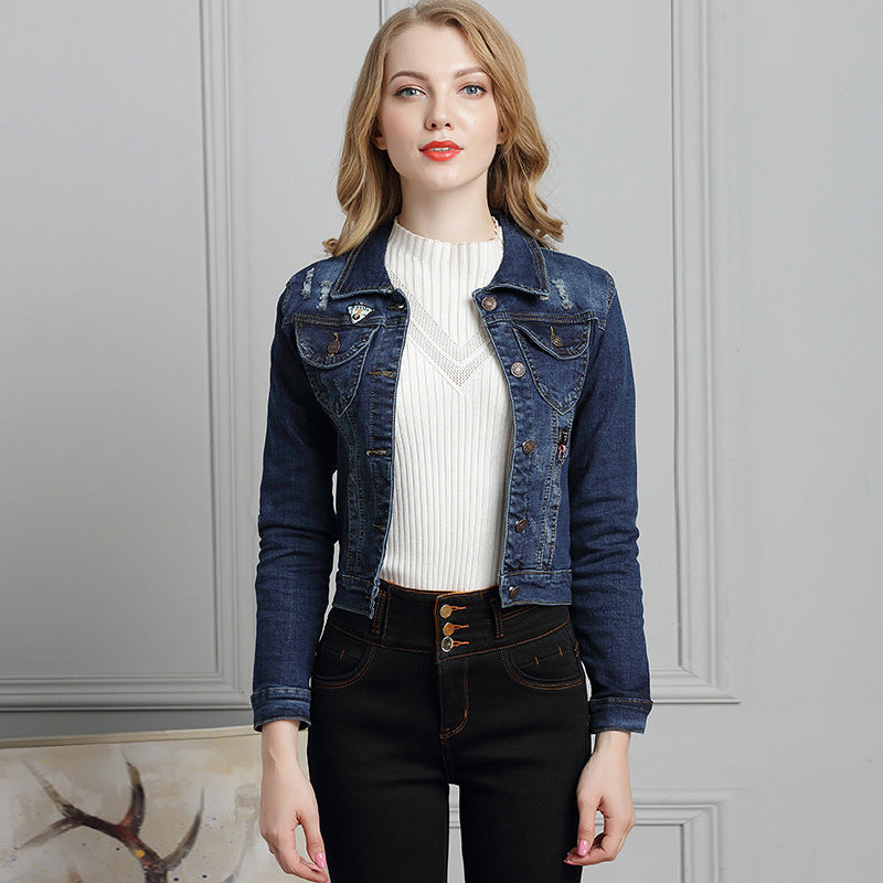 Women's Stretch Denim Jacket