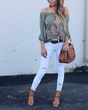 Sexy Off The Shoulder blouse