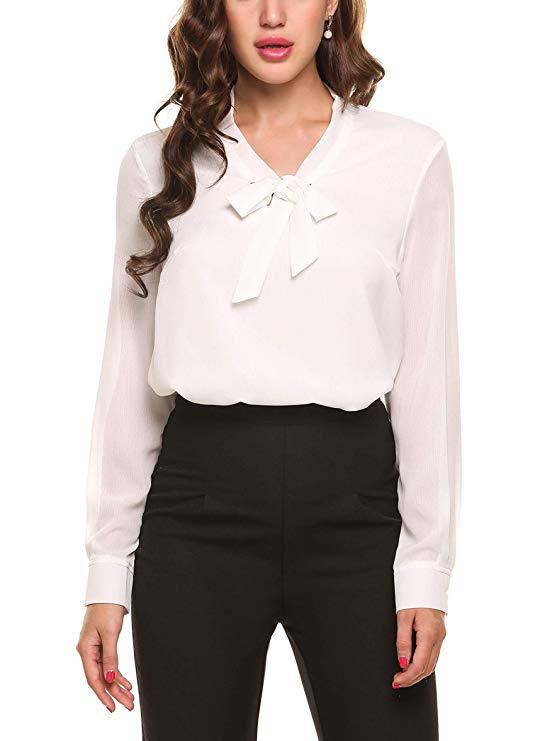 Casual Office Work Blouse