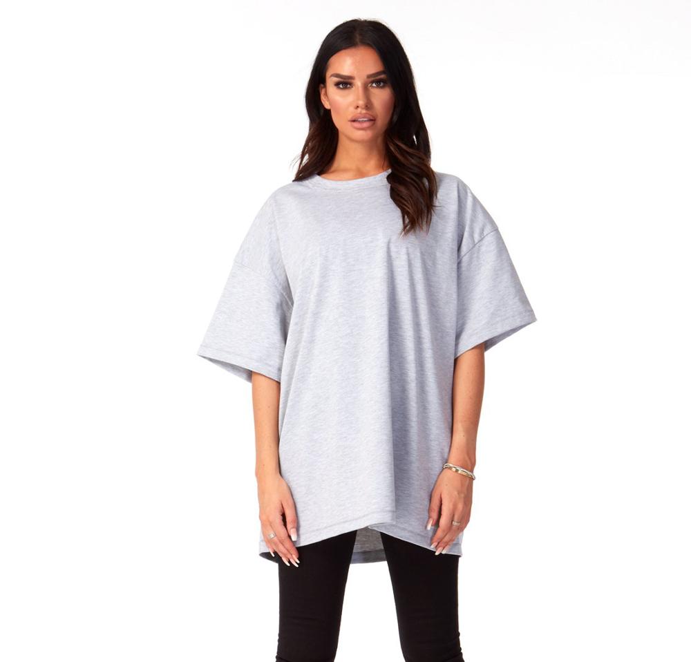 Workout Clothes Fitness Sport oversized tshirt women DROP SHOULDER T-SHIRT